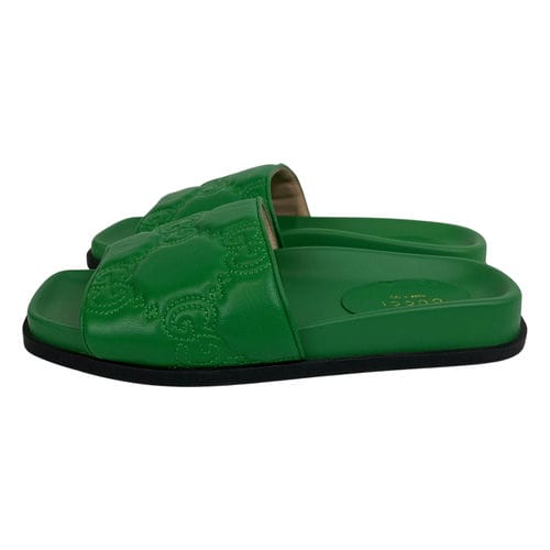 【苗栗尚順廣場店】GUCCI/涼鞋/37/694714