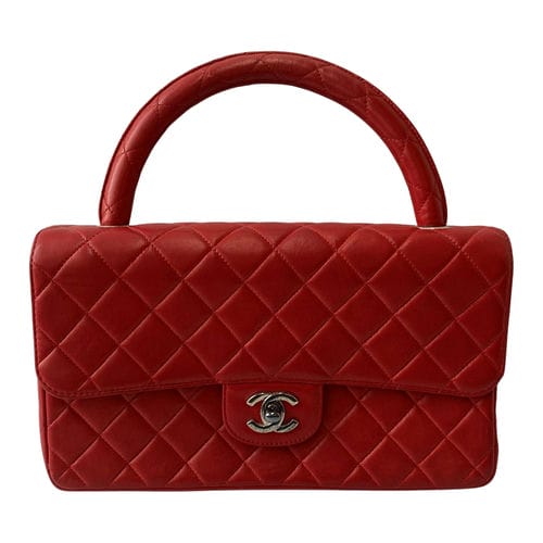【台北西門店】CHANEL/手提包//kelly parent flap bag