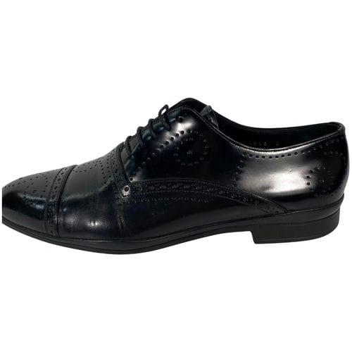 【環球板橋車站店】PRADA/商務皮鞋/UK6/2E 1316