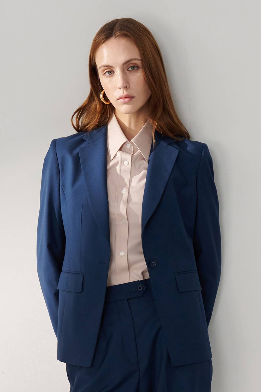 SST&C Rose Pink Fitted Shirt | 01062408002_4