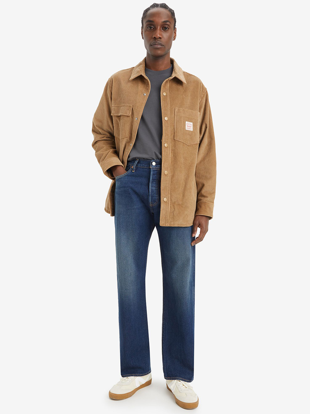 Levi’s® 501® Original男款中腰直筒丹寧牛仔褲 人氣新品