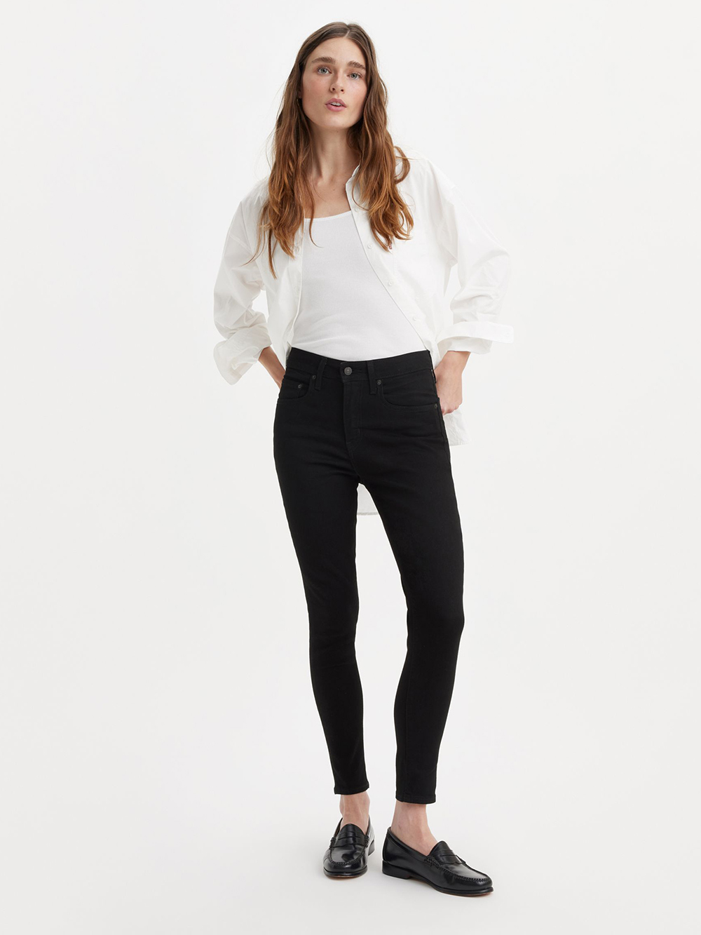 721™女款高腰貼身丹寧牛仔褲 人氣新品
