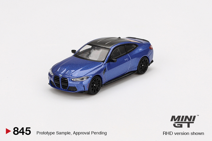 MINIGT 1/64 BMW M4 Competition (G82) Portimao Blue LHD 左駕 MGT00845-L_0