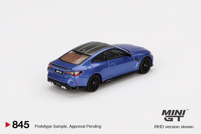 MINIGT 1/64 BMW M4 Competition (G82) Portimao Blue LHD 左駕 MGT00845-L_1