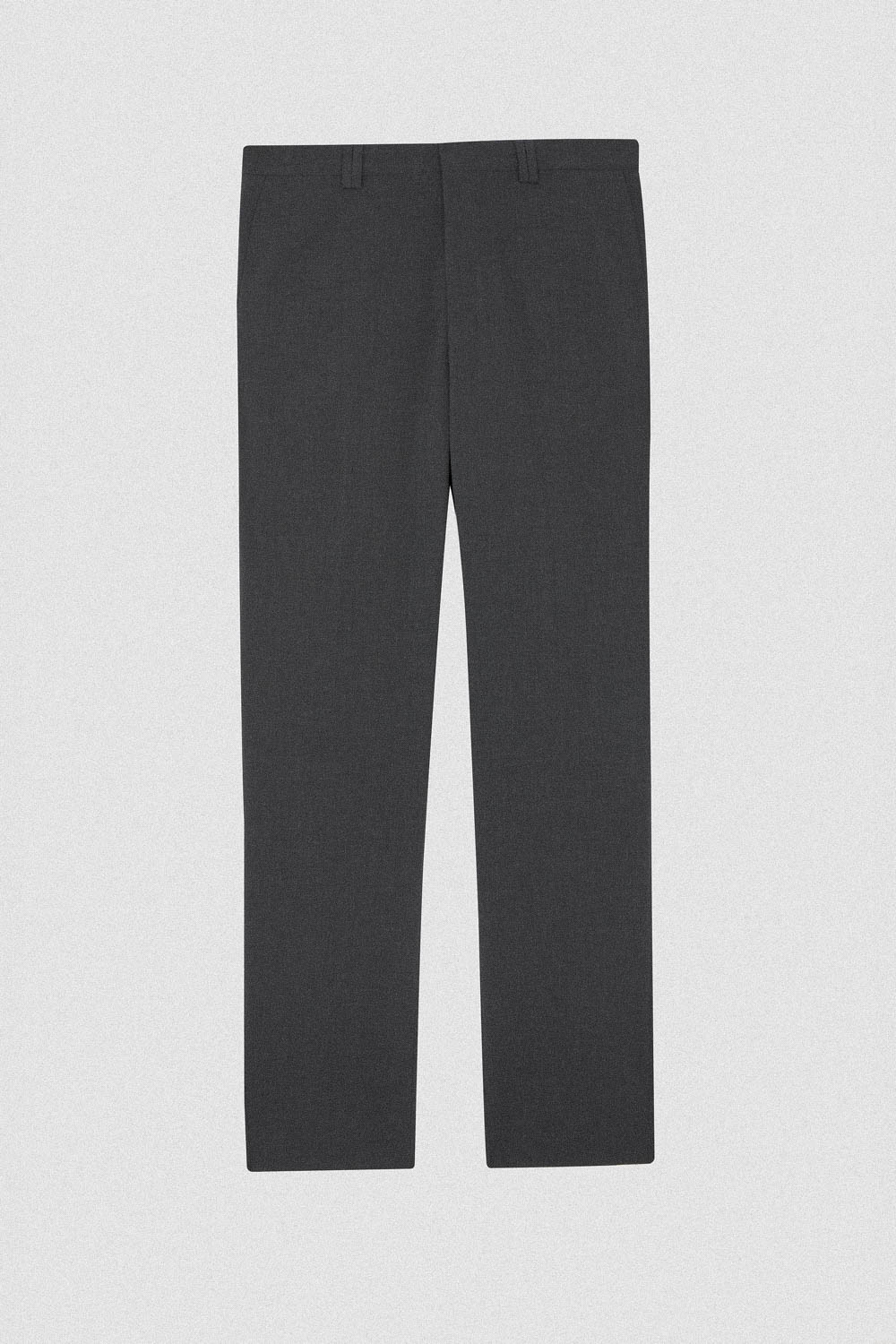 SST&C Classic Dark Gray Plain Classic Suit Trousers | 00022408009_7