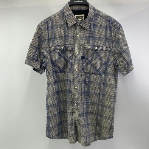 【微風信義店】G-STAR RAW/短袖襯衫/M/