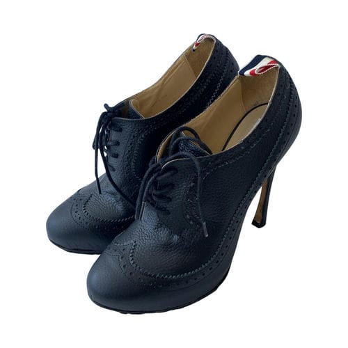 【微風南山店】THOM BROWNE. NEW YORK/淺口皮鞋/37/