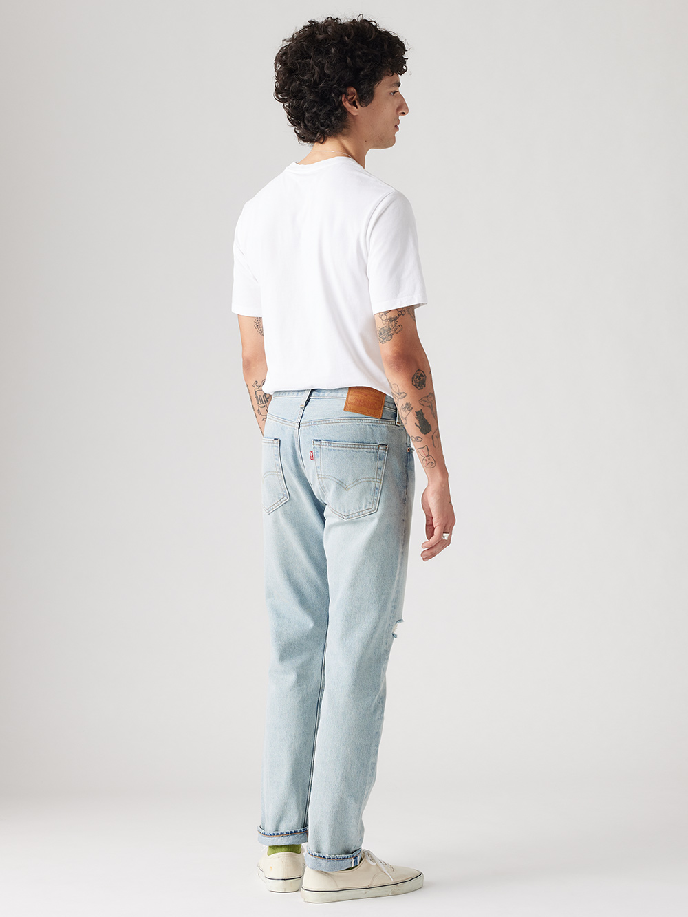 Levi’s® 501®ST 男款合身錐形牛仔褲 人氣新品_5