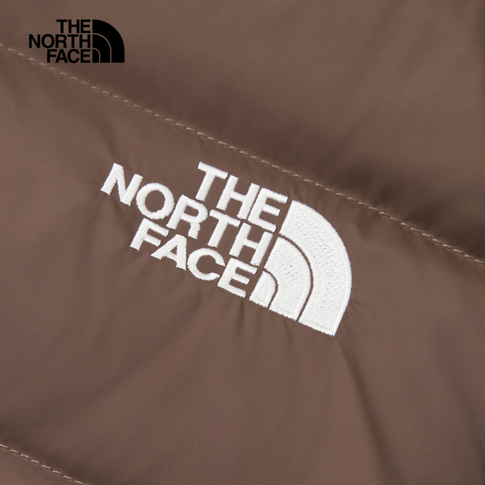 The North Face北面男款棕色舒適保暖立領羽絨背心｜88R61OI_9