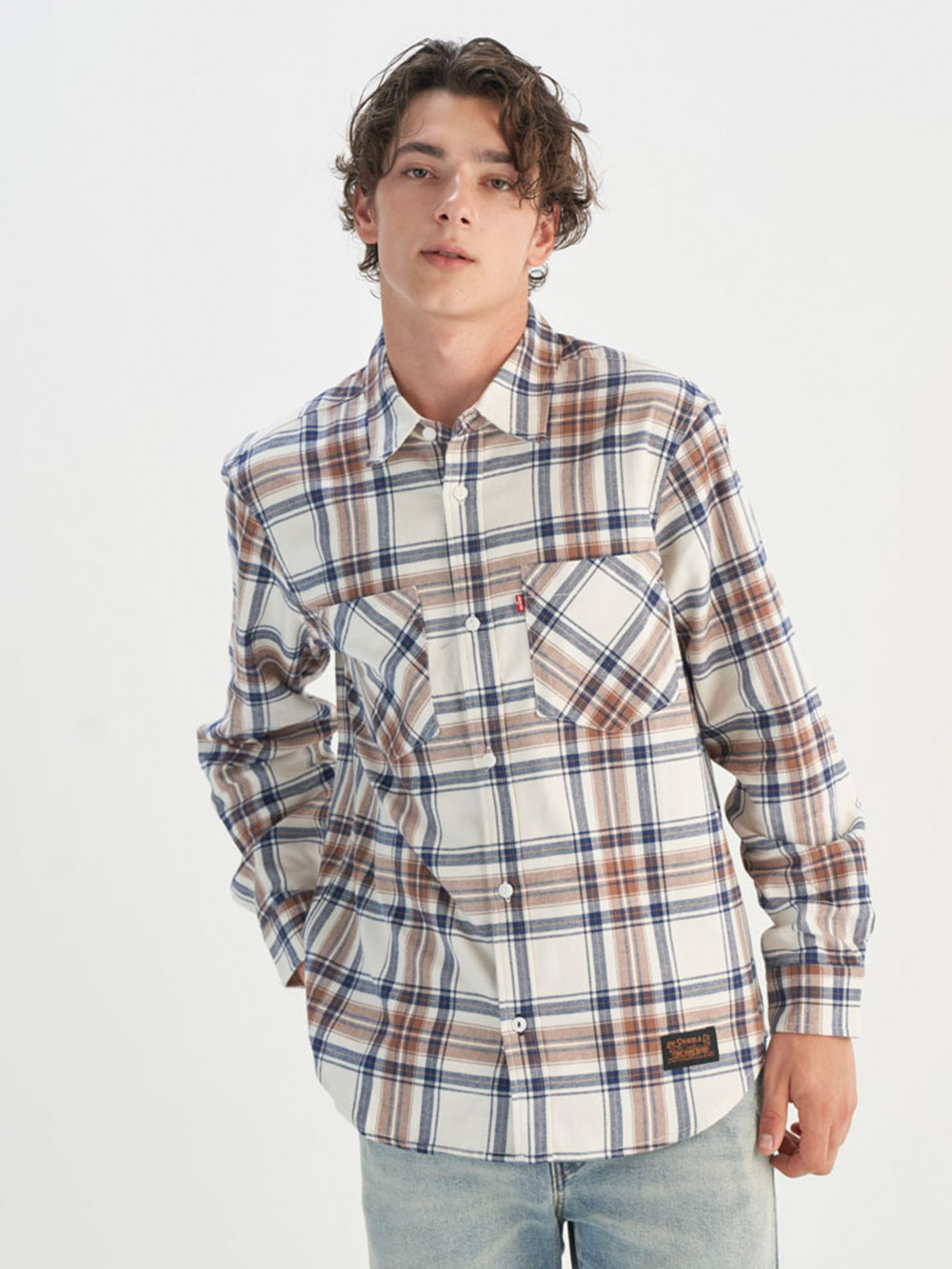 Levi’s® 男款 襯衫 格紋襯衫 長袖襯衫 復古風  熱賣單品
