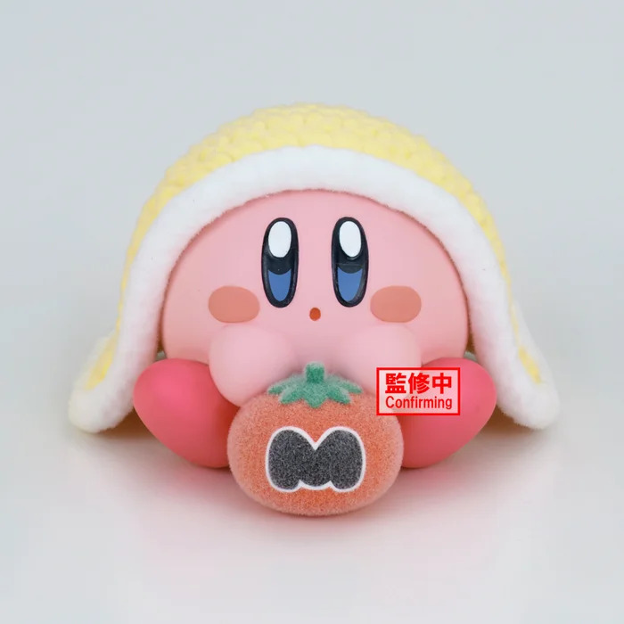 BANPRESTO 景品 星之卡比 Fluffy Puffy MINE 和卡比們的休閒時刻 番茄卡比_1