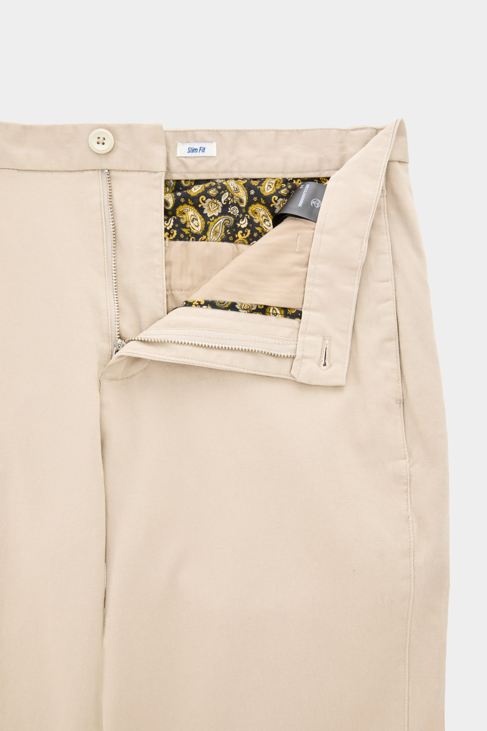 SST&C Apricot Side-Cut Slim-Fit Elastic Casual Trousers | 00162409006_6