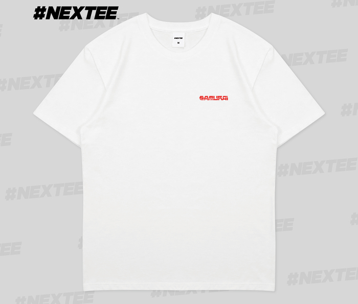 NEXTee 翻轉模玩 沙薩武士 短袖T恤 白色_1
