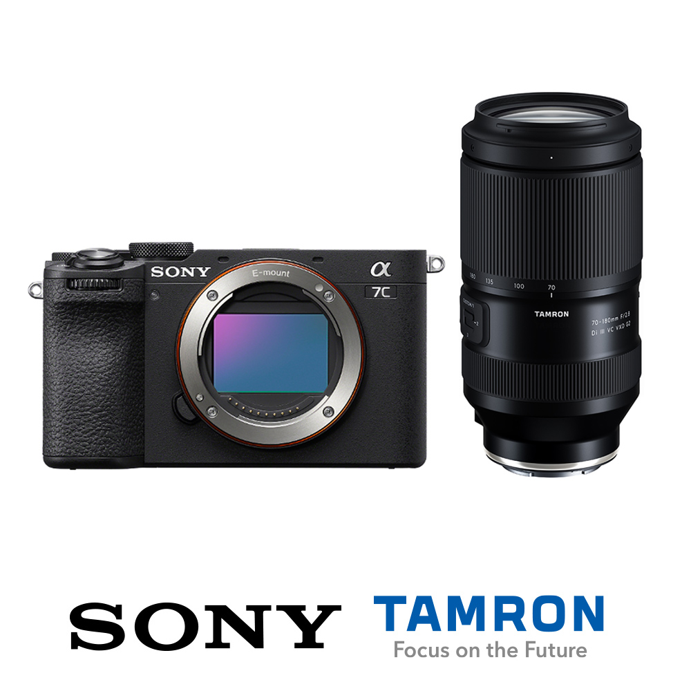 【預購】【超值組合】SONY Alpha 7C II 全片幅混合式小型相機 ILCE-7CM2+TAMRON 70-180mm F/2.8 DiIII VC VXD G2 Sony E 接環 (A065) 公司貨_0