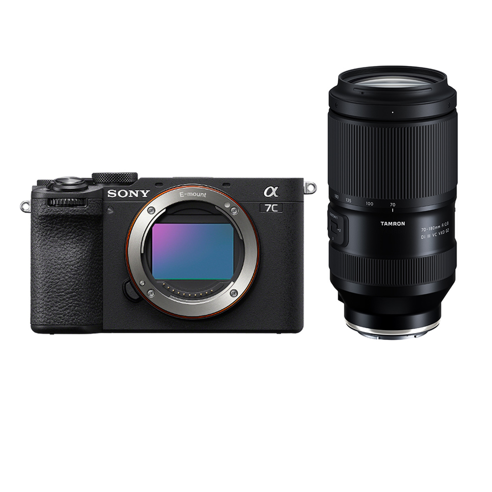【預購】【超值組合】SONY Alpha 7C II 全片幅混合式小型相機 ILCE-7CM2+TAMRON 70-180mm F/2.8 DiIII VC VXD G2 Sony E 接環 (A065) 公司貨_1