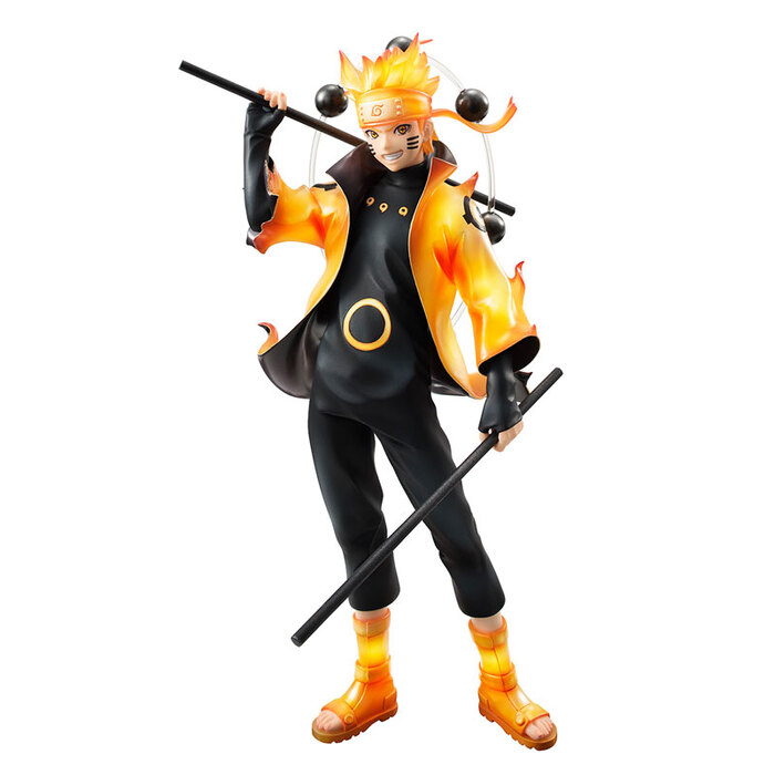[再販] MegaHouse G.E.M.火影忍者 疾風傳 漩渦鳴人 六道仙人 G.E.M.15週年 PVC完成品_0