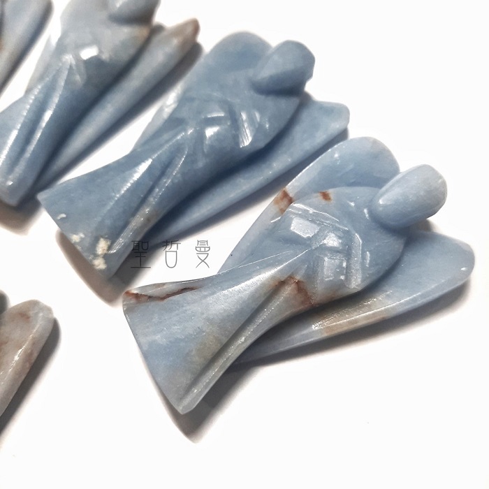 天使石天使(Angelite) 雕件/擺件 ~提升靈性意識、直覺及溝通技巧_1