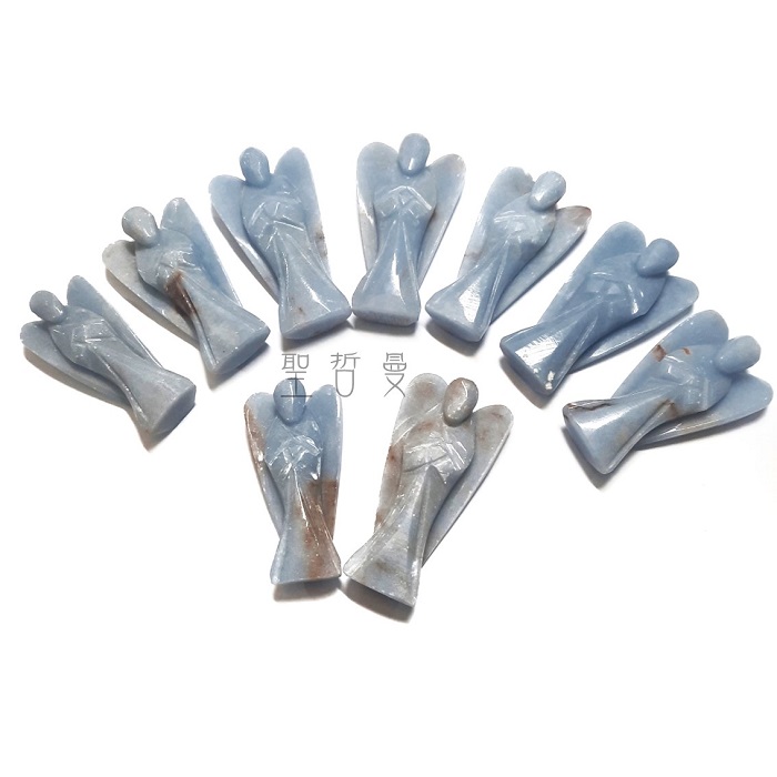 天使石天使(Angelite) 雕件/擺件 ~提升靈性意識、直覺及溝通技巧_4