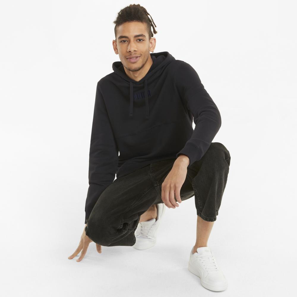PUMA 基本系列Modern Basics長厚連帽T恤 男性_4