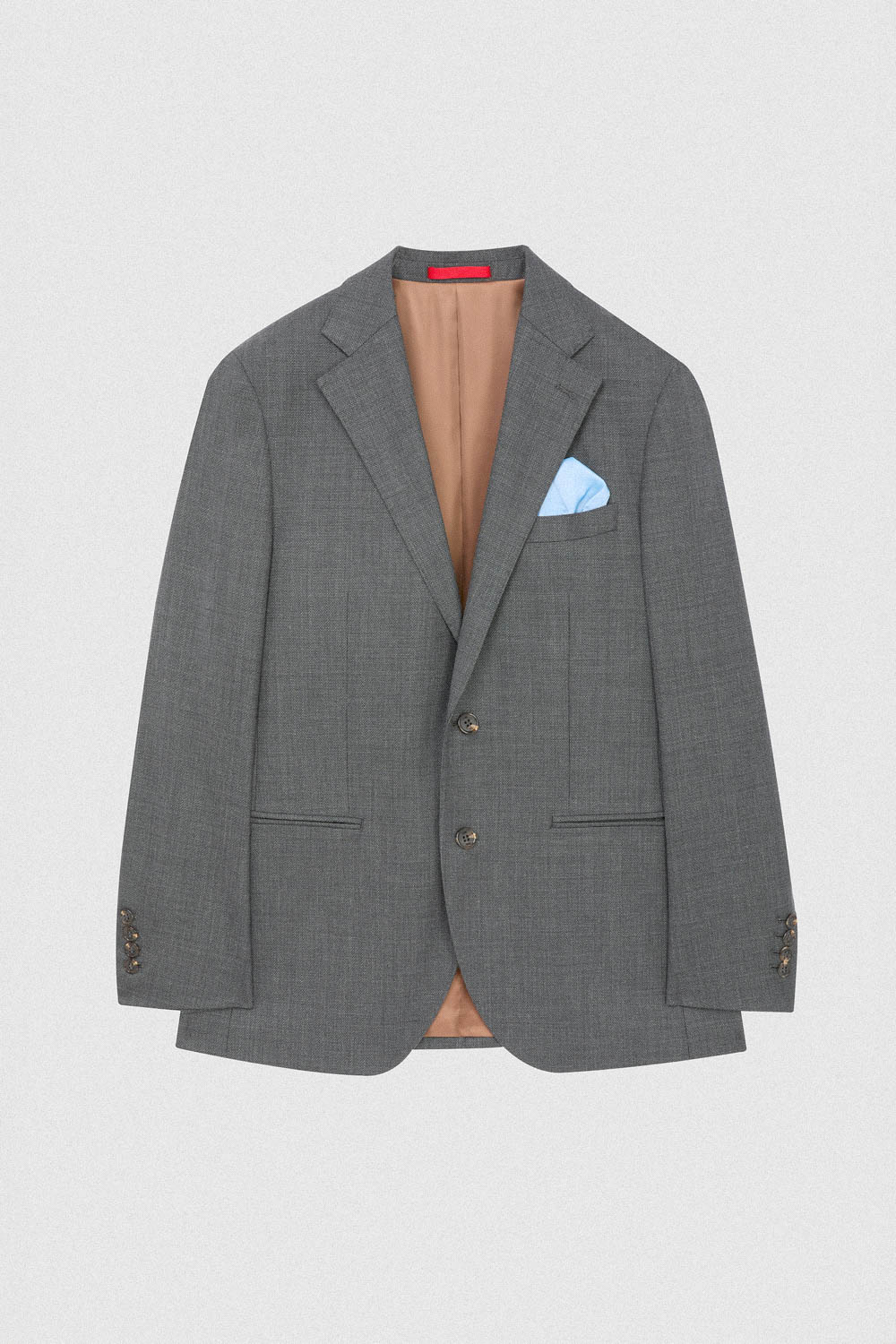 SST&C #Milan Series  Gray Slim Fit Suit Jacket | 00012409003_7