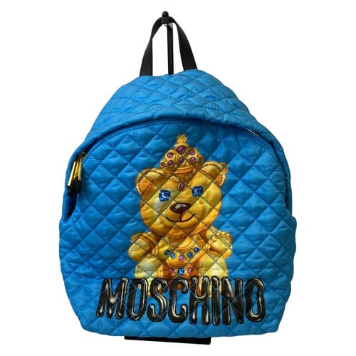 【環球板橋車站店】MOSCHINO/後背包//