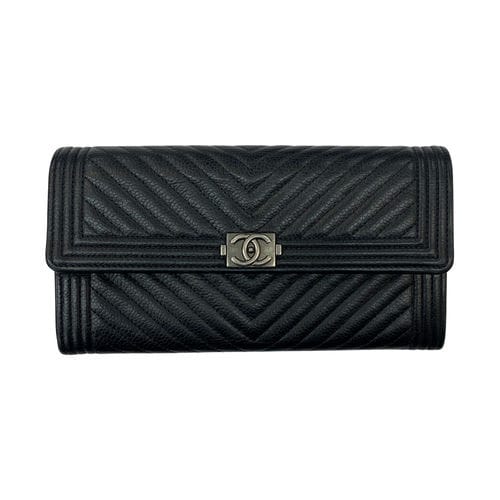 【信義市府店】CHANEL/長夾錢包//