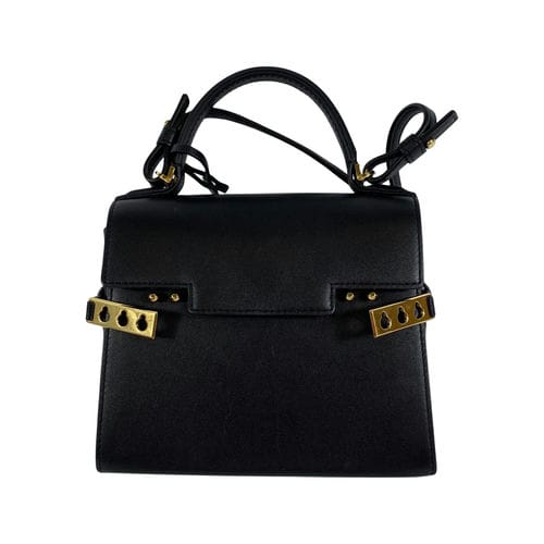 【桃園統領店】DELVAUX/側背包//TEMPETE CRUSH SMALL