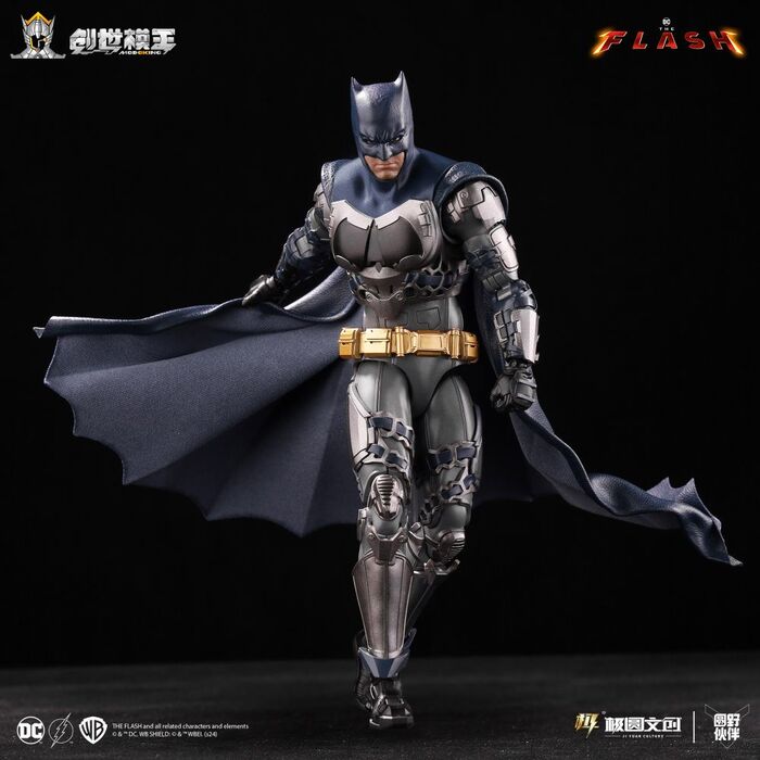 創世模王 1/12 DC 閃電俠電影版 大本蝙蝠俠 組裝模型_1