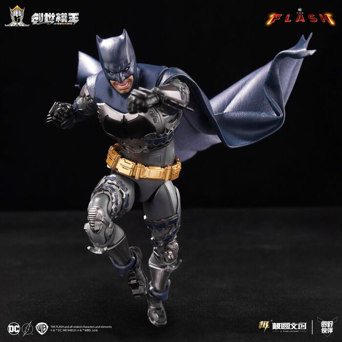 創世模王 1/12 DC 閃電俠電影版 大本蝙蝠俠 組裝模型_2