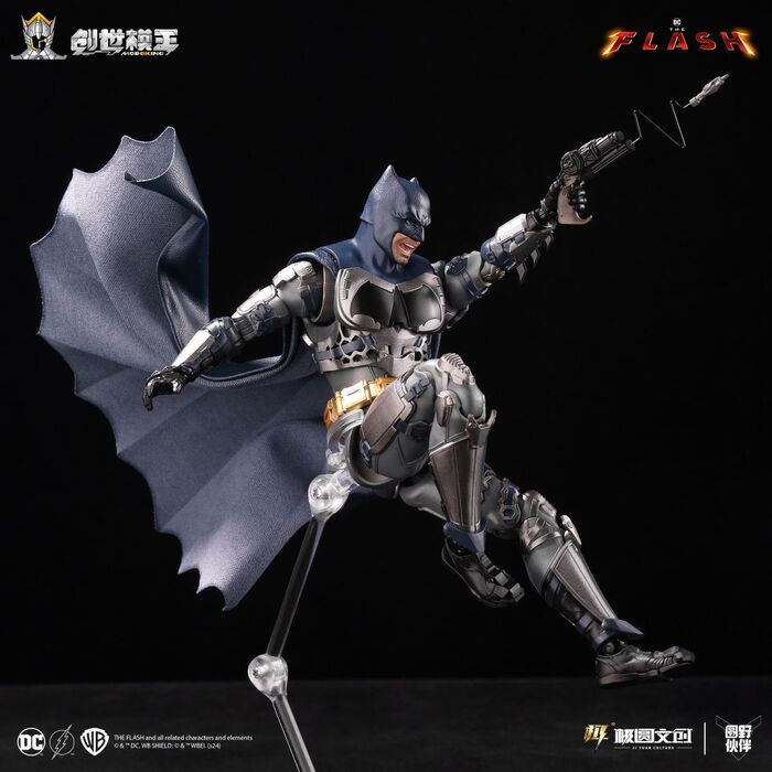 創世模王 1/12 DC 閃電俠電影版 大本蝙蝠俠 組裝模型_5