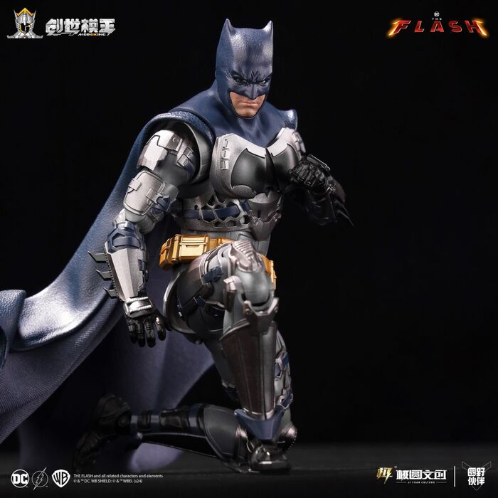 創世模王 1/12 DC 閃電俠電影版 大本蝙蝠俠 組裝模型_6