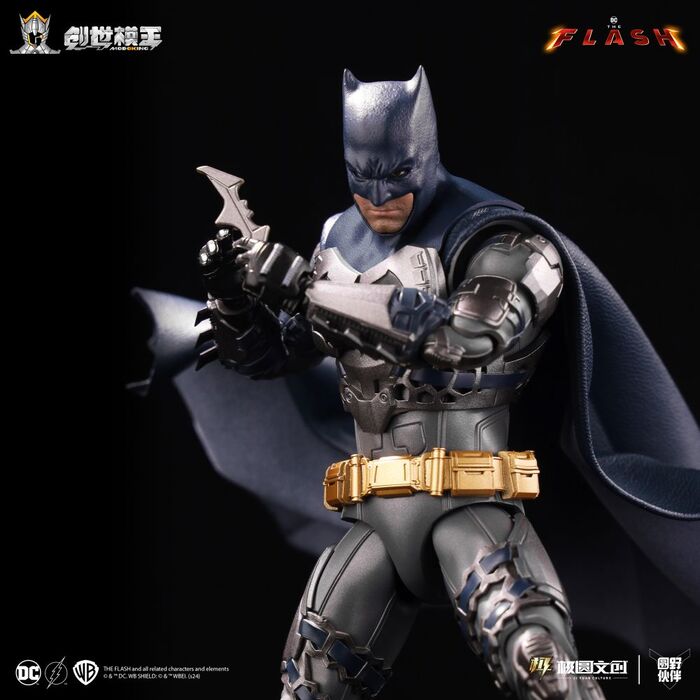創世模王 1/12 DC 閃電俠電影版 大本蝙蝠俠 組裝模型_7