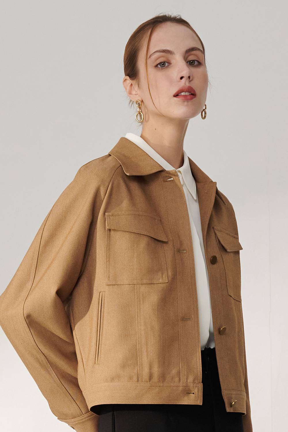 SST&C Peruvian Lapel Short Coat | 01122409003_0