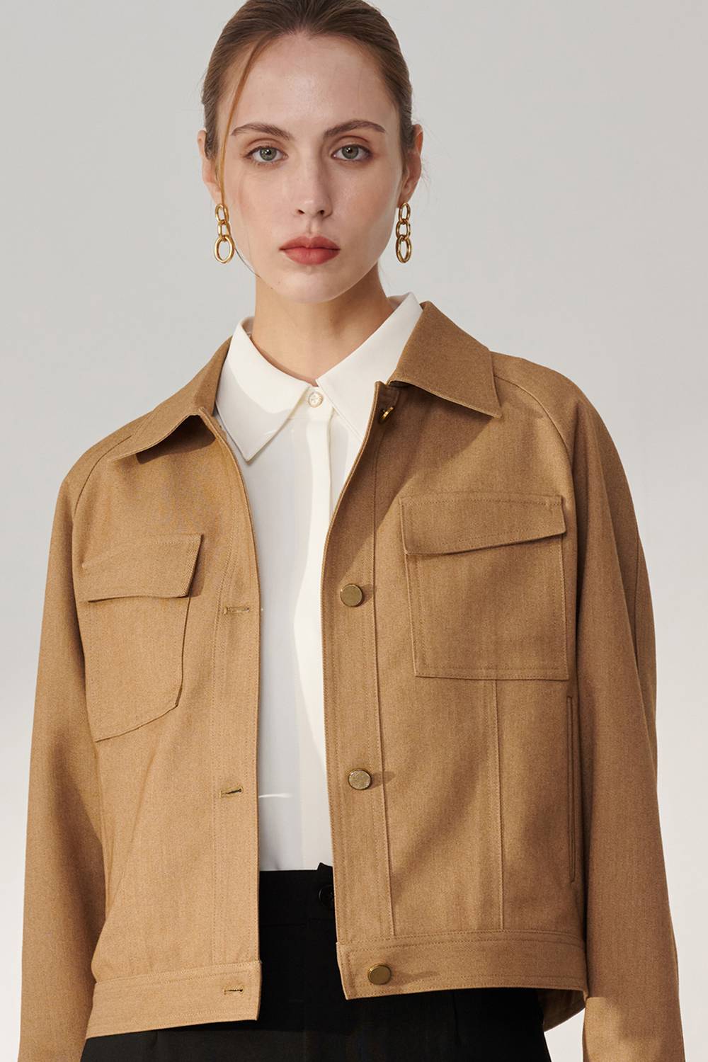 SST&C Peruvian Lapel Short Coat | 01122409003_4