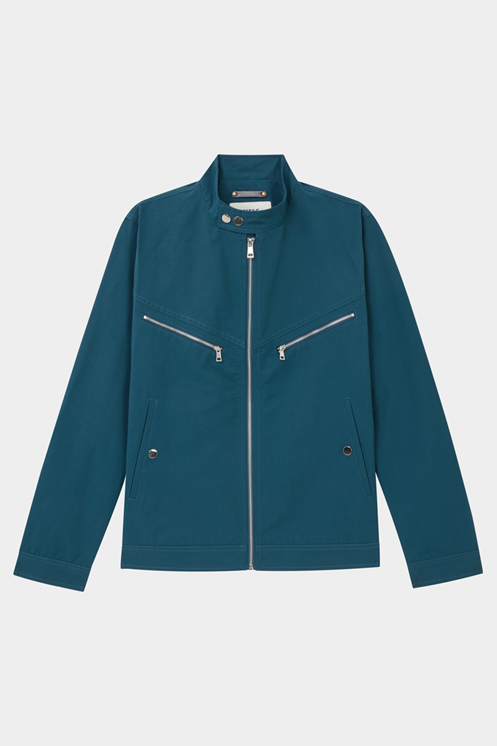 SST&C Turkish Blue Water Repellent Harrington Coat | 00122409003_5