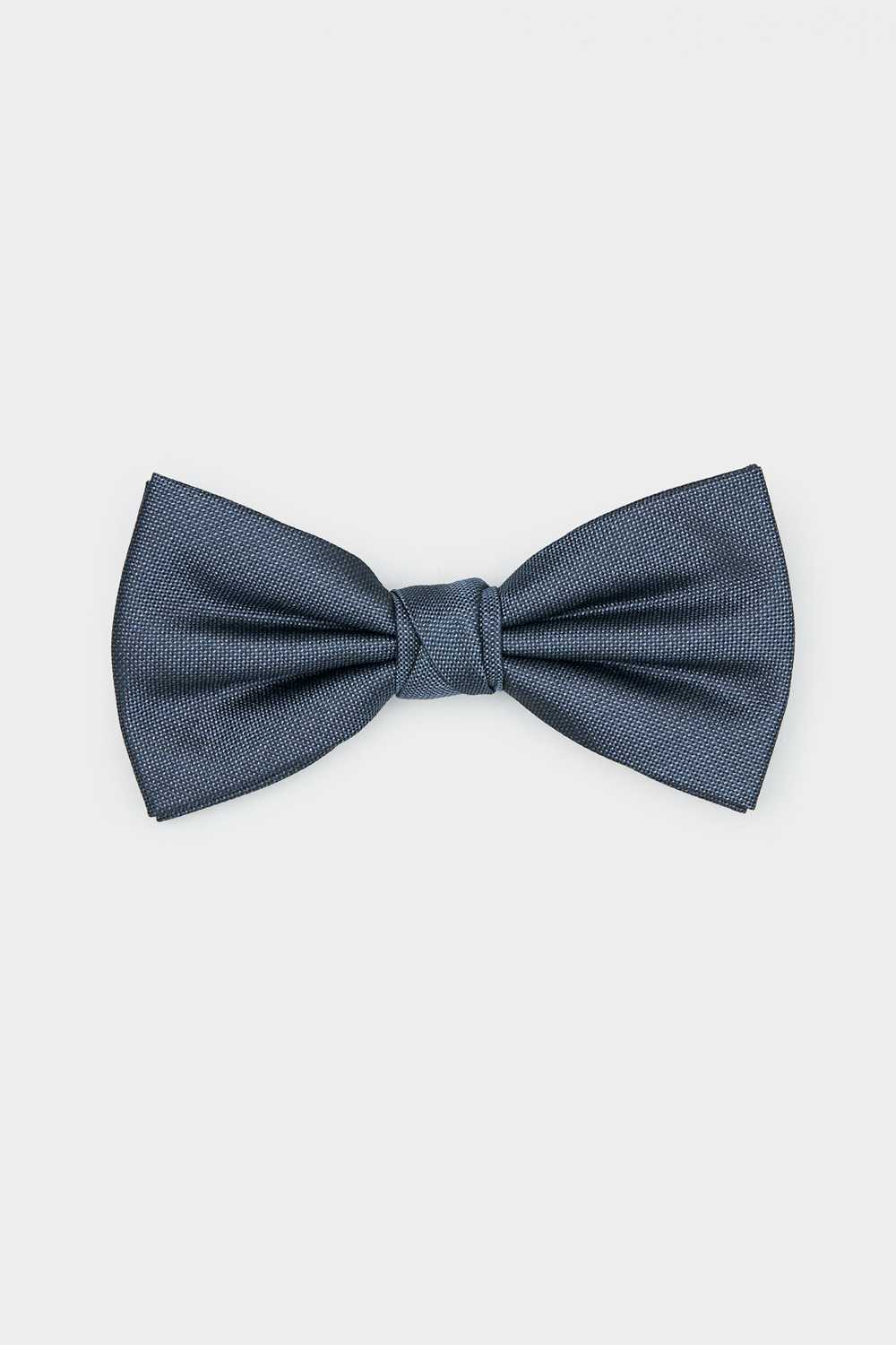 SST&C Navy Textured Bow Tie | 00402409001_0