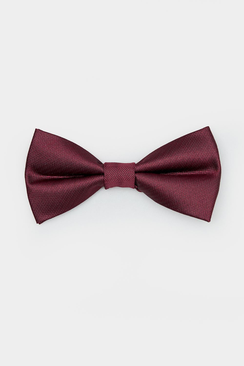 SST&C Red Herringbone Bow Tie | 00402409007_0
