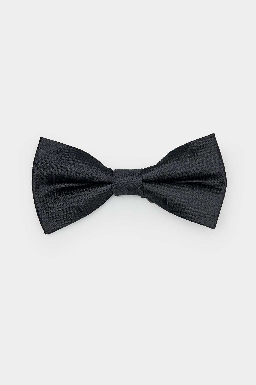SST&C Black Amoeba Bow Tie | 00402409009_0