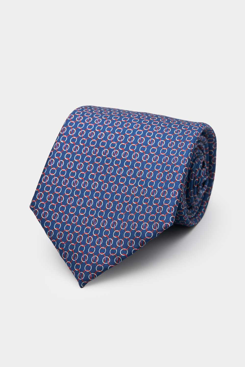 SST&C Blue Polka Dot Classic Tie | 00362409039_0