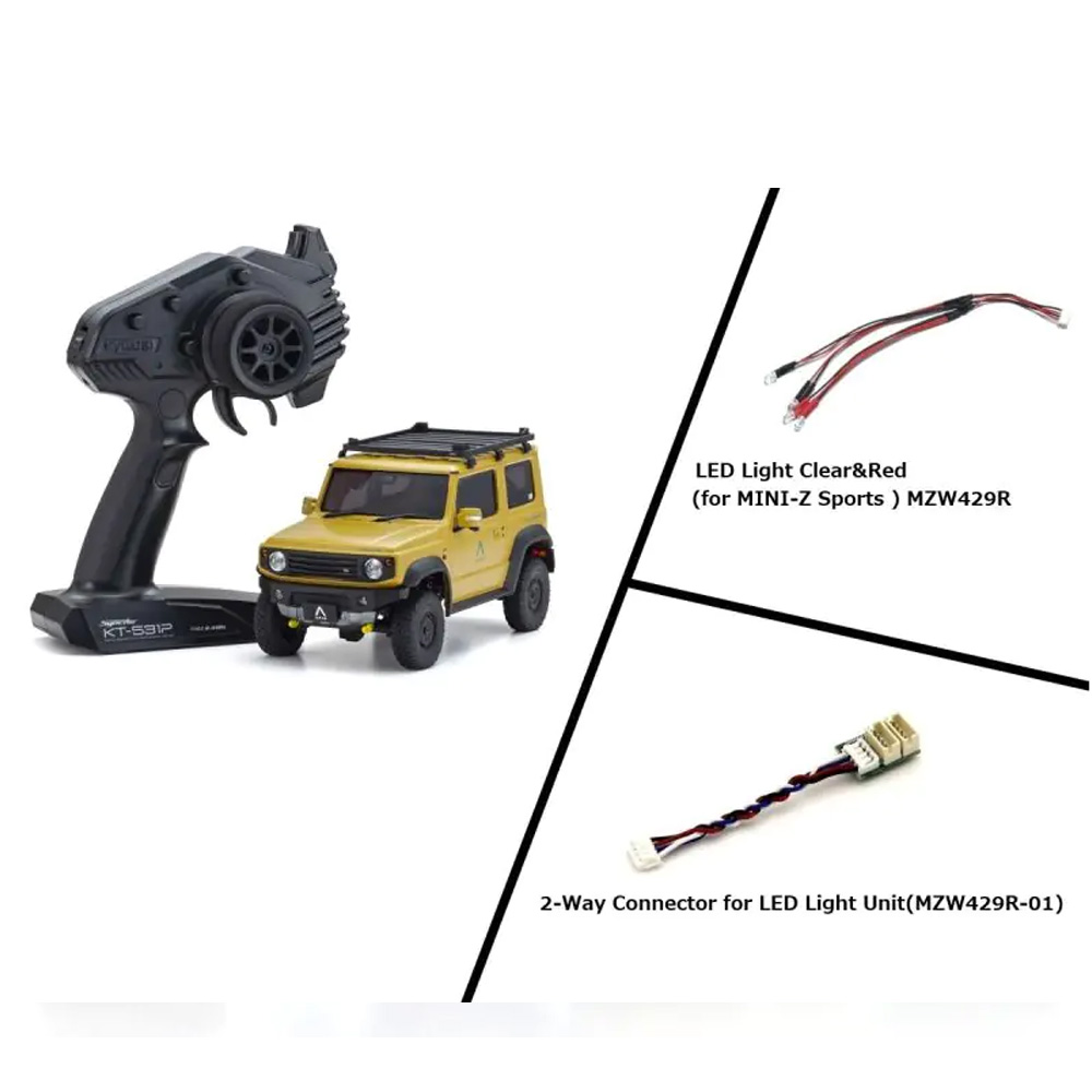 【原訂價9950】32537LBR MINI-Z 4×4 Series Suzuki Jimny Sierra  APIO JIMNY TS4 Yellow Ocher  Ready Set_3
