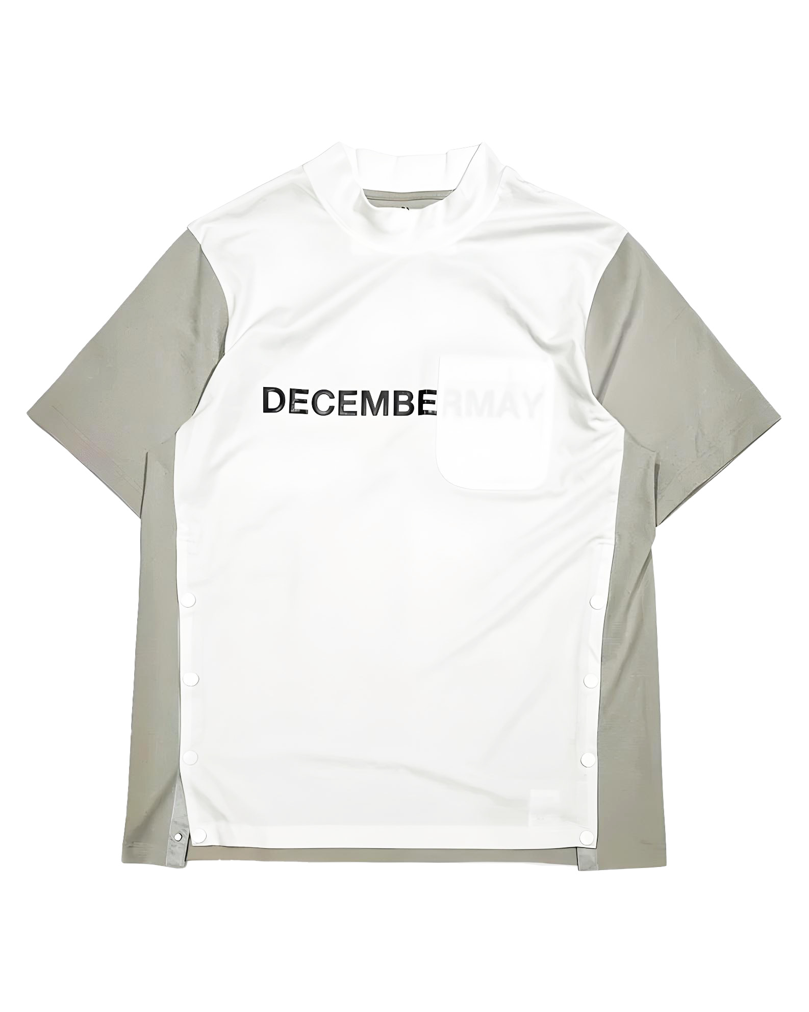 【DECEMBERMAY】Combination mock Tee_UNISEX 4-405-1105