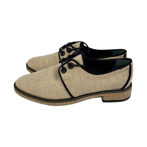 【環球桃園A8店】TORY BURCH/淺口皮鞋/US6/