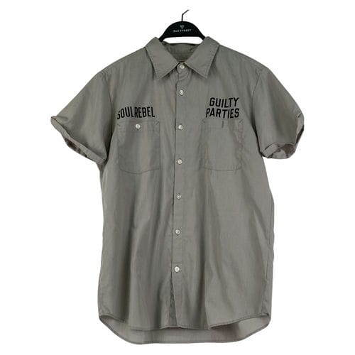 【宜蘭家樂福店】WACKO MARIA/短袖襯衫//