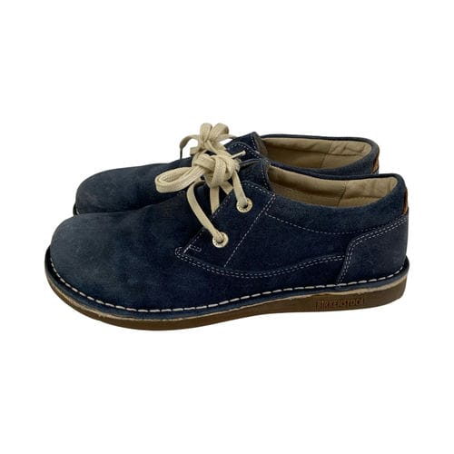 【環球桃園A8店】BIRKENSTOCK/淺口皮鞋/22.5cm/MEMPHIS