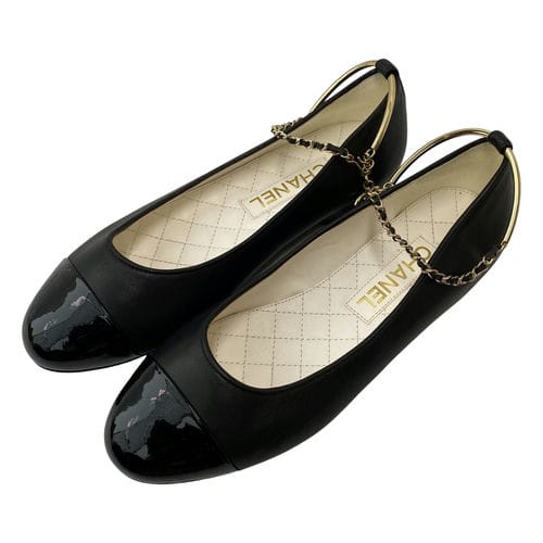 【信義市府店】CHANEL/淺口皮鞋/40/X G38986