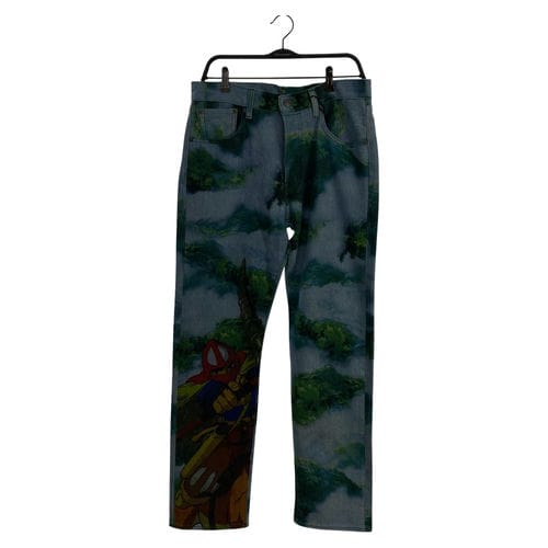 【苗栗尚順廣場店】Levi’s/直筒褲/32/princess mononoke cross