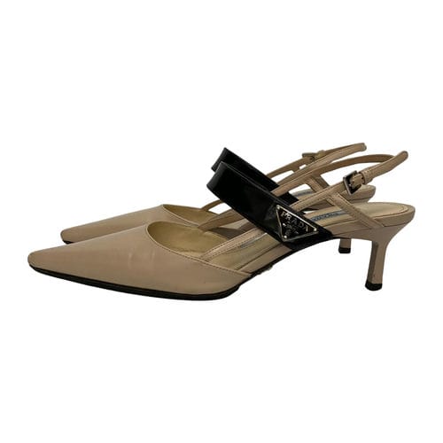 【新竹湳雅廣場店】PRADA/淺口皮鞋/371/2/