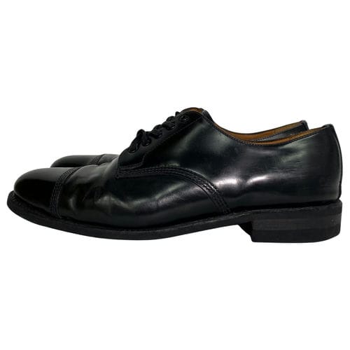 【高雄大立店】SANDERS/商務皮鞋/UK9/1128B