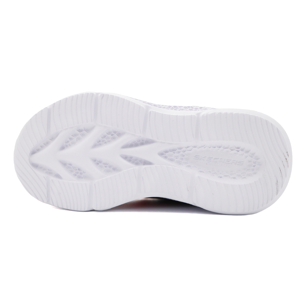 SKECHERS S LIGHTS 燈鞋 魔鬼氈 運動鞋 中童 紅黑 S0850 (401495LRDBK)_3