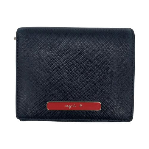 【南港店】agnes b VOYAGE/對折錢包//